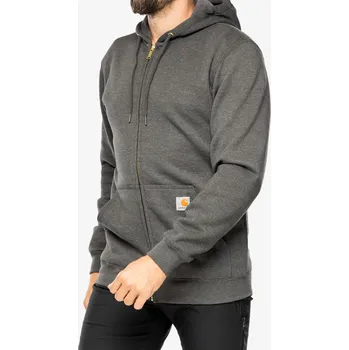 Pánská mikina Rozepínací mikina Carhartt Zip Hooded Sweatshirt - carbon heather
