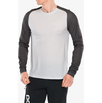 Cyklistické oblečení Cyklistická mikina POC Motion Air L/S Jersey - granite grey