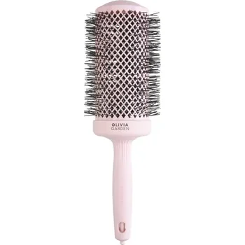 kartáč na vlasy Olivia Garden Expert Blowout Speed Pastel Pink kartáč s prodlouženým tělem 65 mm