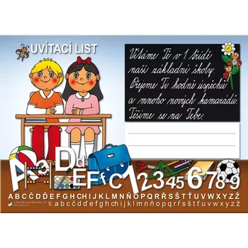 Přikrylová Milada Plus s.r.o. Uvítací list do ZŠ - A4