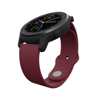 Strapido Jednobarevný náhradní řemínek 22mm Barevná varianta: Vínová