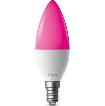 Osvětlení Chytrá žárovka TP-Link Tapo L430C E14, 4,8W, 230V, přes IP, stmívatelná, 2500K až 6500K