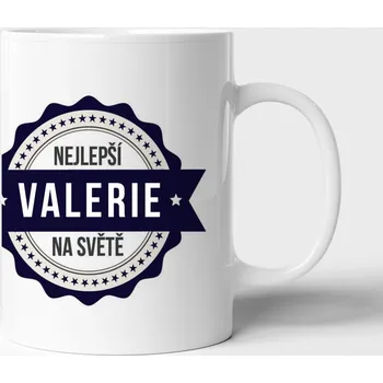 Hrnek Valerie je nejlepší na světě - extravelký 550ml