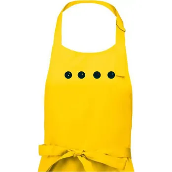 Kuchyňská zástěra Evolution squash ball - Pánská zástěra na vaření - Univerzální velikost ( Žlutá )