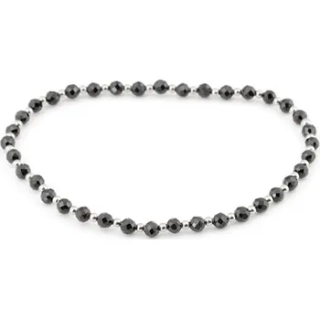 Náramek Náramek 7 Angelic Eyes se stříbrnými kuličkami a spinely STNA0867F + dárek zdarma