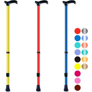 DMA Duralová hůl nastavitelná 405 A, Barva hnědá