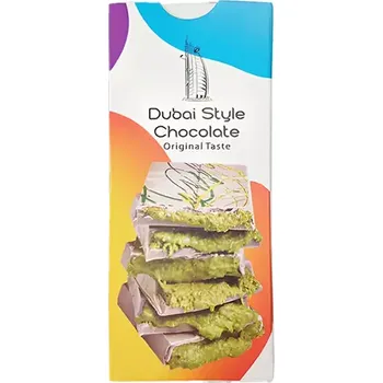 Čokoláda Bílá čokoláda s originální příchutí 100g Dubai Style