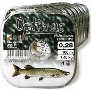 Broline vlasec OPTIMUS štika 300m 0,28