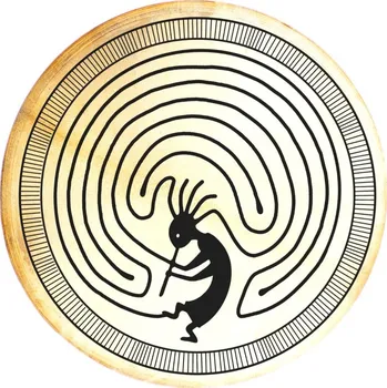 Brzdový buben Šamanský buben 45 cm Kokopelli