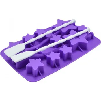 Tvořítko na led Pro-Tech shop Silikonová forma na led ve tvaru hvězd 51311 12525