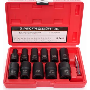 Gola sada KRAFT&DELE Sada nástavců na zalomené šrouby 12ks 60383 KD11792