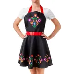 Kuchyňská zástěra s folklórním vzorem