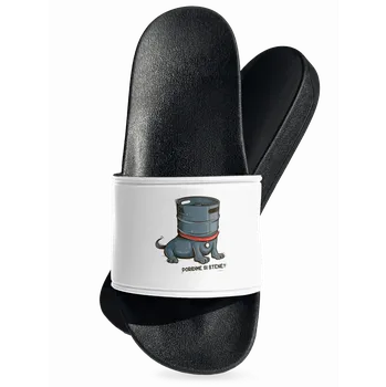 Pánské pantofle Bastard Štěně pantofle White