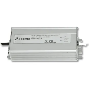 Transformátor Ecolite El. trafo, 230V-12V, 12.5A, 150W DX-WP-150W/IP67