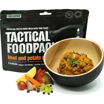 Lyofilizát Tactical Foodpack Hovězí guláš s bramborem 490 g