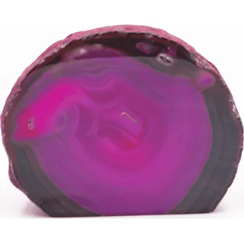 Sběratelství Milujeme Kameny Achát - řez - růžový CHRS16 543697