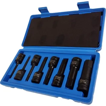 Klíč Úderové nástrčné klíče 1/2" H5-H19 8ks Silver S11037