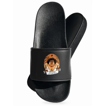 Pánské pantofle Bastard B14: Slunce seno jahody pantofle Black