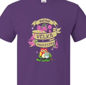 Dívčí oblečení Tričko Pro sourozence | Dětské tričko Budu velká sestřička