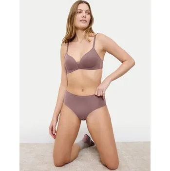 Kalhotky Triumph Klasické kalhotky s vysokým pasem Flex Smart 10213145 Hnědá XL