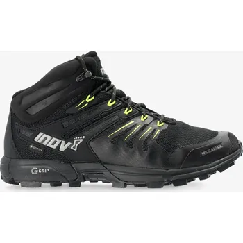 Pánská treková obuv Turistické boty Inov-8 Roclite G 345 GTX V2 - black/lime