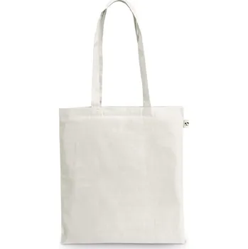 MEXICO. Taška vyrobená ze recyklované bavlny (70 %) a polyesteru (30% rPET) (150 g/m²) - Bílá