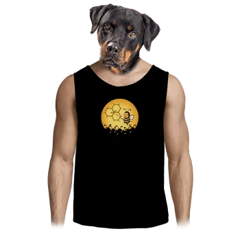 Pánské tílko Bastard Včelí univerzita pánské tílko Black