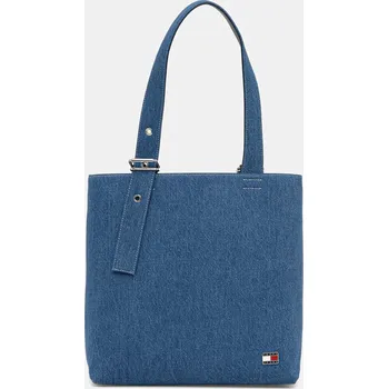 Kabelka Džínová taška Tommy Jeans modrá barva, AW0AW18197 55J, vel. ONE SIZE