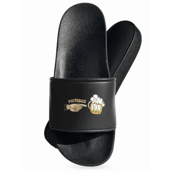 Pánské pantofle Bastard Rodinné potřeby pantofle Black