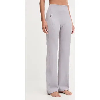 Dámské kalhoty Kalhoty na jógu On All-Day dámské, fialová barva, high waist, 1WF30473539 40X, vel. XS