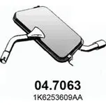 Zadní tlumič výfuku ASSO 04.7063