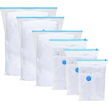 police Skladovací sáčky 15 pcs Transparentní a modrá 130 x 100 cm