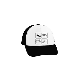 Kšiltovka Bastard Joint kšiltovka truckerka Black cap