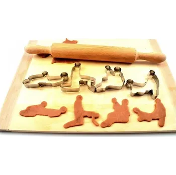 Sada nářadí Pro-Tech shop 4-dílná sada formiček na vykrajování 51205&nbsp;10173