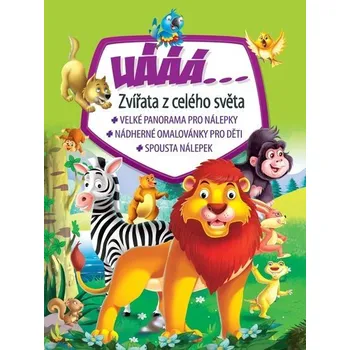 omalovánky Uááá... Zvířata z celého světa