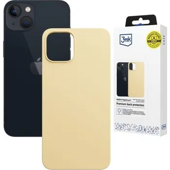 Pouzdro na mobilní telefon 3mk ochranný kryt HARDY MagSilicone pro Apple iPhone 15 Plus Yellow