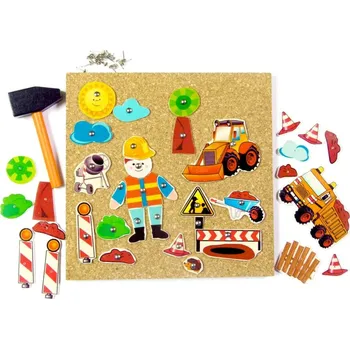 Výuková hračka Hess Zatloukací hra stavba