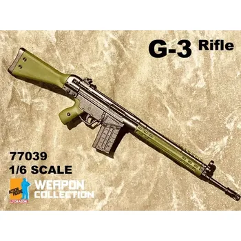 Doplněk k figurce Zbraň pro 1/6 figurky HK G Assault Rifle (Black)