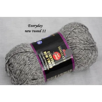 Galanterie Himalaya - Everyday new tweed 11 šedá melange