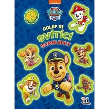 Bystrá hlava Dolep si svítící samolepky Tlapková patrola