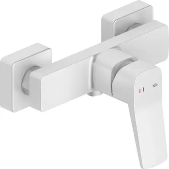 Vodovodní baterie KFA Armatura Malaga sprchová baterie nastěnná bílá 4526-010-44