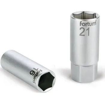 Gola hlavice na zapalovací svíčku, 1/2", 16mm, FORTUM