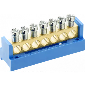 svorka Svorkovnice N (modrá), 7 vývodů