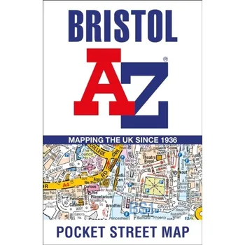 Populárně naučná literatura pro dospělé Bristol A-Z Pocket Street Map - Heron Maps