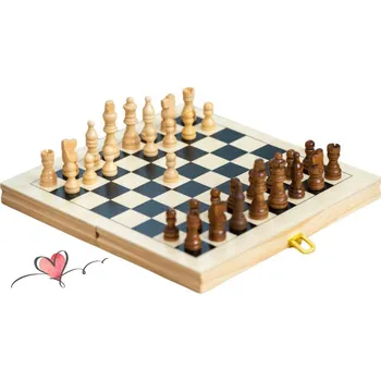 Šachy Dřevěné šachy ECO