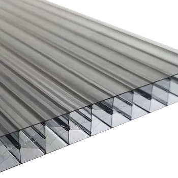 Polykarbonátová deska Arla Plast Polykarbonát STRONG 16 mm, antracit - 2UV Rozměry: 2,1 x 4,5 m