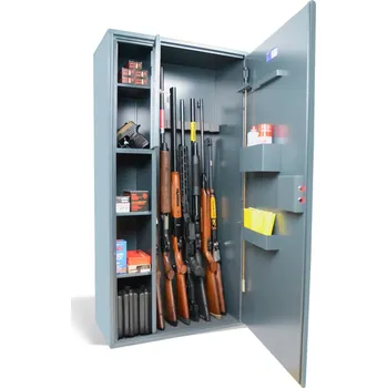 Trezor Skříň na 7 zbraní s klíčovým zámkem #17 HUNTER 1312 7 KEY