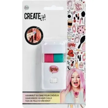 Stylingový přípravek Create it! Křídy na vlasy Love