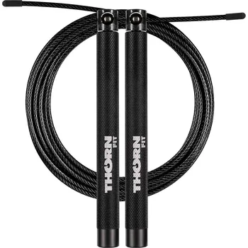 Švihadlo Švihadlo Thorn Fit Speed Rope Ultra 4.0 - black