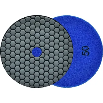 Brusný kotouč GEKO Diamantový brusný kotouč na suchý zip 125mm P50 18302 G78937